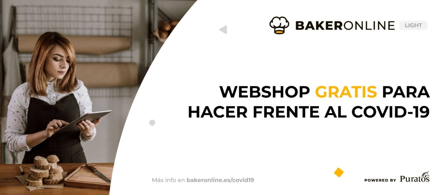 Baker Online, aplicación de tienda virtual para panaderías, pastelerías, chocolaterías